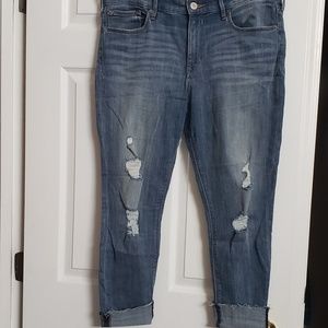 Express mid rise cropped legging